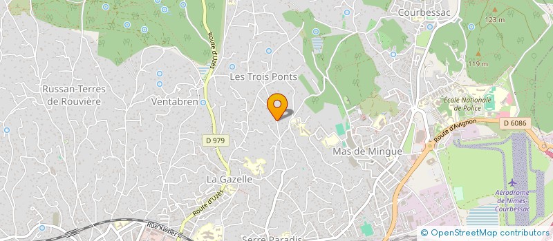 localisation de l'entreprise AGENCE INTERNATIONALE D INVESTIGATIONS  NIMES