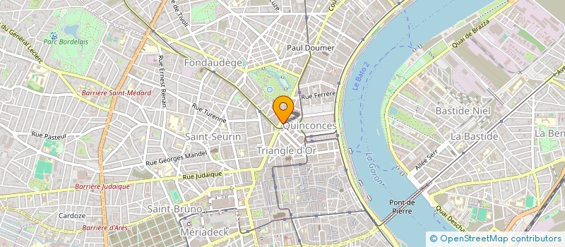 localisation de l'entreprise AGENCE INTERNATIONALE MERCURE BORDEAUX AQUITAINE  BORDEAUX