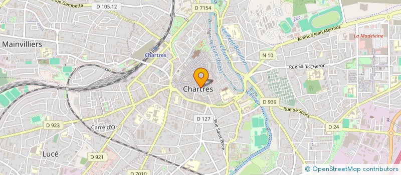 localisation de l'entreprise AGENCE INTERNATIONALE SECURITE à CHARTRES