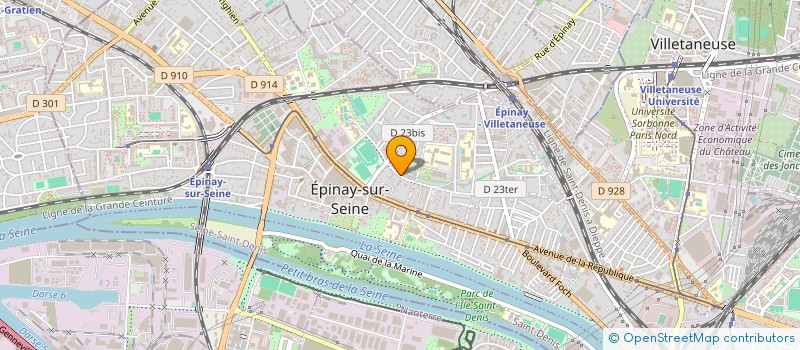 localisation de l'entreprise AGENCE INTERVENTION PRIVEE à EPINAY SUR SEINE