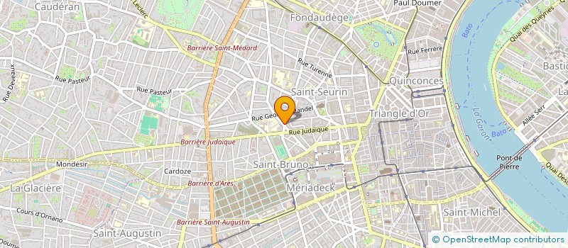 localisation de l'entreprise AGENCE IPR  BORDEAUX