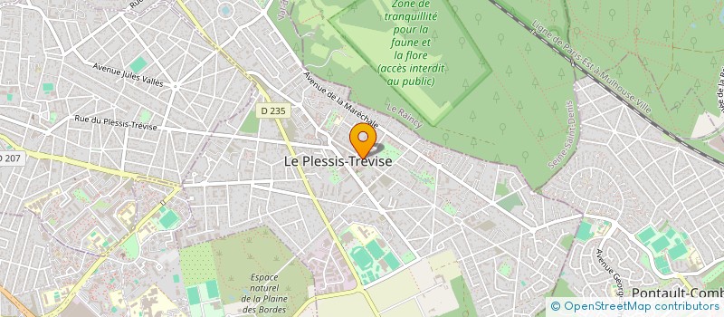 localisation de l'entreprise AGENCE ITD GESTION à LE PLESSIS-TREVISE