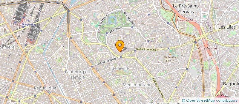 localisation de l'entreprise AGENCE ITINERAIRES  PARIS