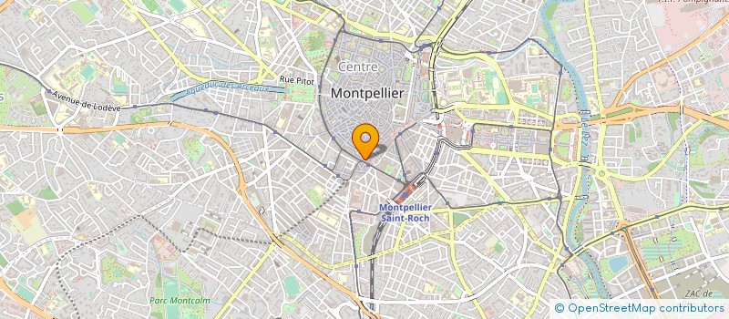 localisation de l'entreprise AGENCE JACQUES GIL SARL à MONTPELLIER