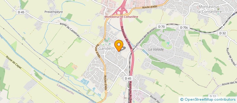 localisation de l'entreprise AGENCE JALL à GARIDECH
