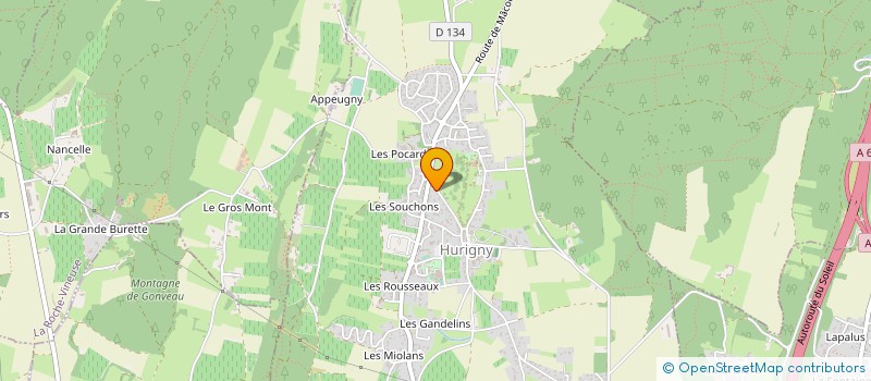 localisation de l'entreprise AGENCE JD à HURIGNY