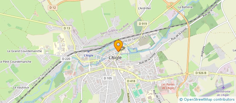 localisation de l'entreprise AGENCE JOSEPH à L'AIGLE