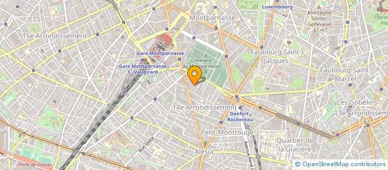 localisation de l'entreprise AGENCE JPF SARL à PARIS