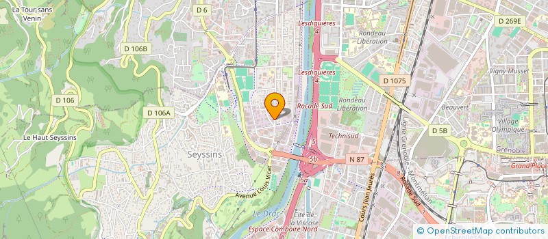 localisation de l'entreprise AGENCE JULIE POCINO à SEYSSINS