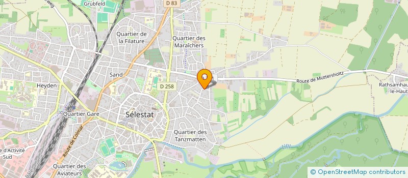localisation de l'entreprise AGENCE KARCHER à SELESTAT