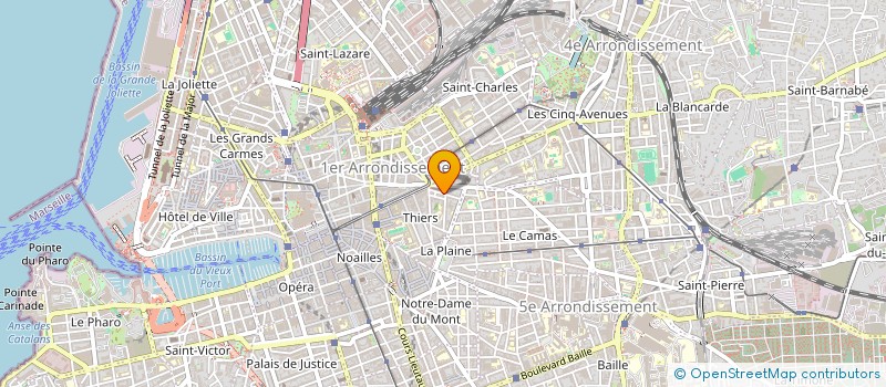 localisation de l'entreprise AGENCE KARKADE à MARSEILLE