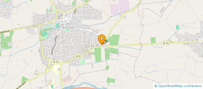 localisation de l'entreprise AGENCE KEM  BOMPAS