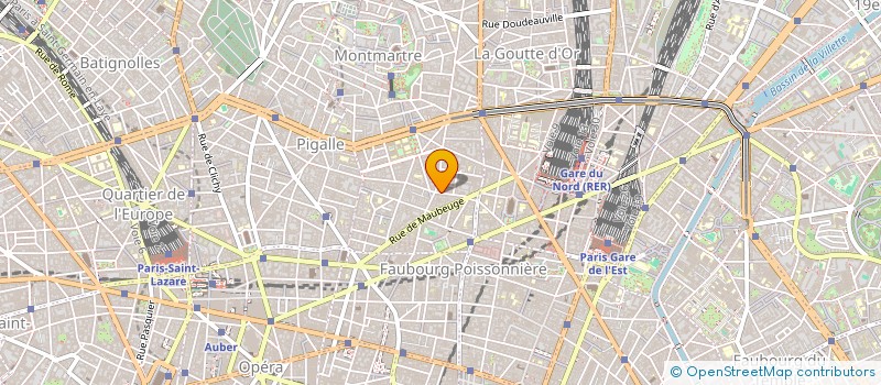 localisation de l'entreprise AGENCE KREA DEKOR  PARIS