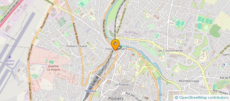 localisation de l'entreprise AGENCE L'ETOILE POITEVINE à POITIERS