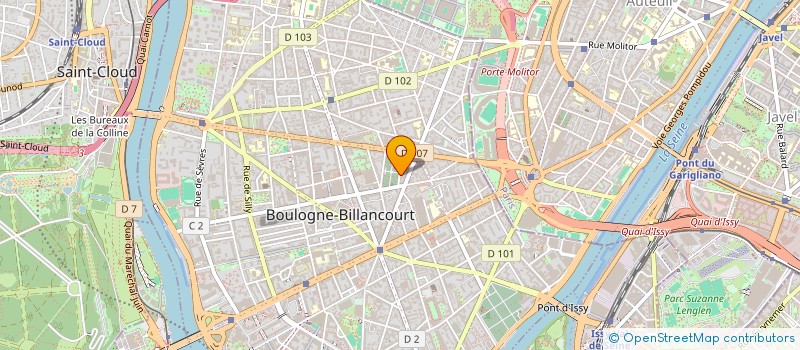 localisation de l'entreprise AGENCE LA FLEURIAIS à BOULOGNE-BILLANCOURT