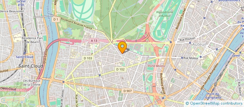 localisation de l'entreprise AGENCE LA NOUVELLE ALLIANCE à BOULOGNE-BILLANCOURT