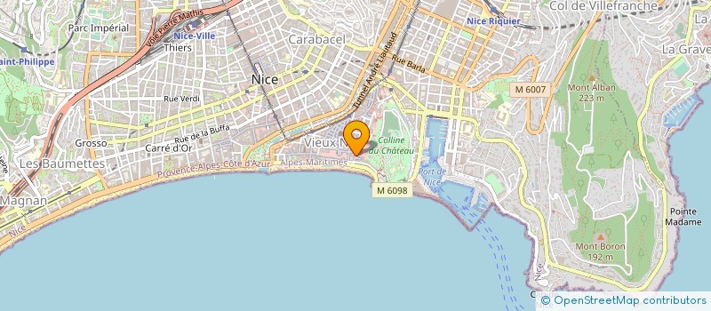 localisation de l'entreprise AGENCE LAFAYETTE à NICE