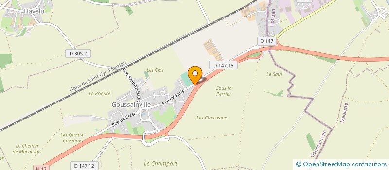 localisation de l'entreprise AGENCE LATOUR à GOUSSAINVILLE
