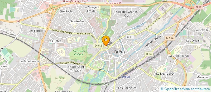 localisation de l'entreprise AGENCE LATOUR TRANSACTIONS à DREUX