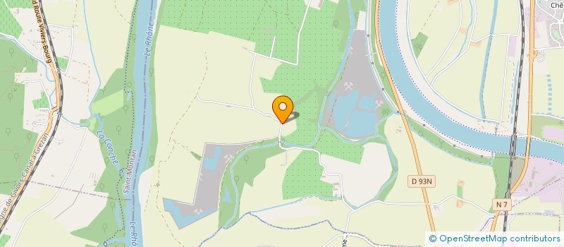 localisation de l'entreprise AGENCE LAURENT FAVEL  DONZERE