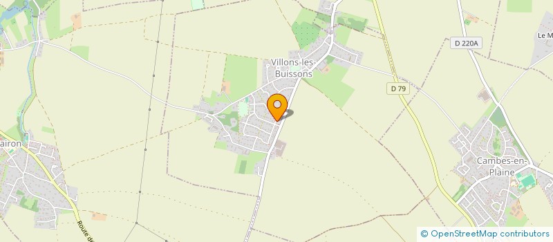 localisation de l'entreprise AGENCE LDMN  VILLONS-LES-BUISSONS