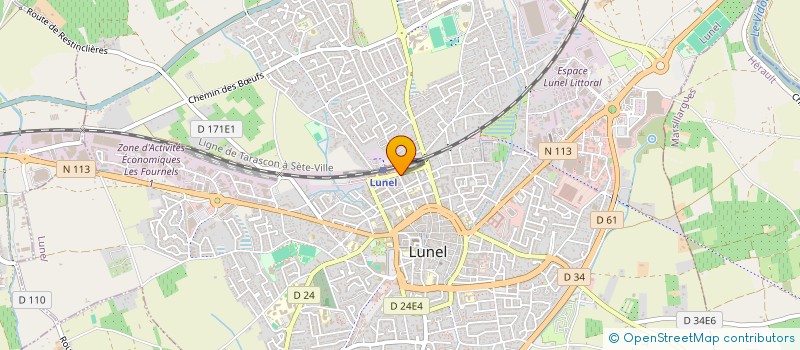 localisation de l'entreprise AGENCE LE SARRAIL à MONTPELLIER