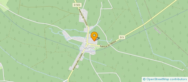 localisation de l'entreprise AGENCE LES GALIPS  SAUMOS