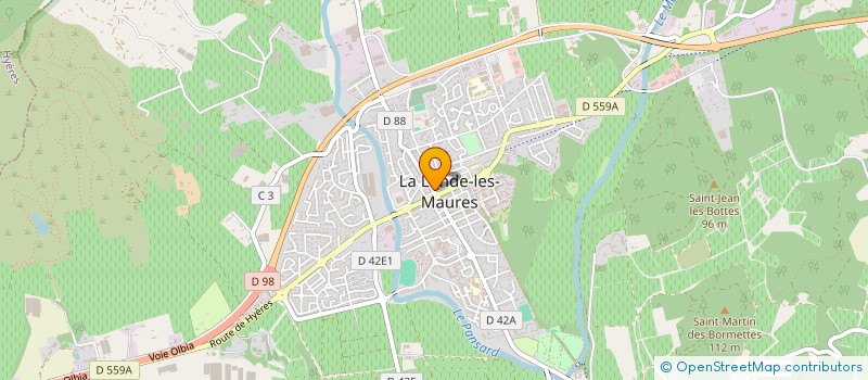 localisation de l'entreprise AGENCE LES LONDAISES à LA LONDE-LES-MAURES