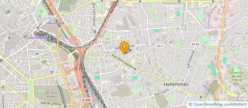 localisation de l'entreprise AGENCE LES NORMANDS à LILLE