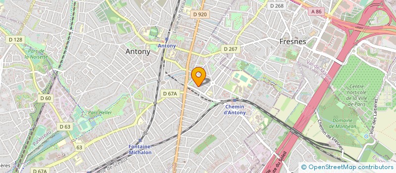localisation de l'entreprise AGENCE LESS IS MORE à ANTONY