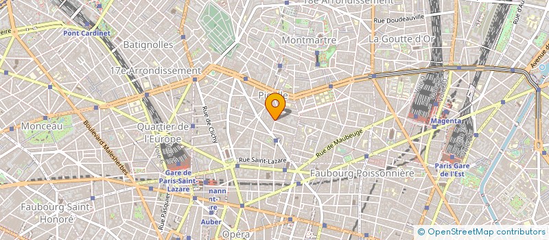 localisation de l'entreprise AGENCE LIBERALE DE PRESSE à PARIS