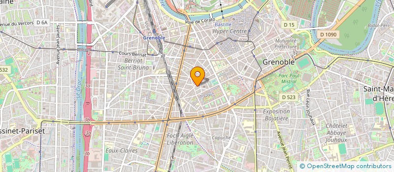 localisation de l'entreprise AGENCE LOCALE DE DIFFUSION INFORMATIQUE  GRENOBLE