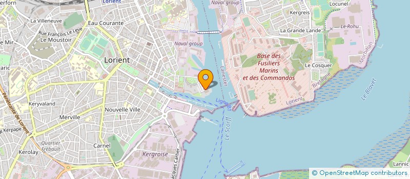 localisation de l'entreprise AGENCE LOCALE DE L ENERGIE ET DU CLIMAT DE BRETAGNE SUD à LORIENT