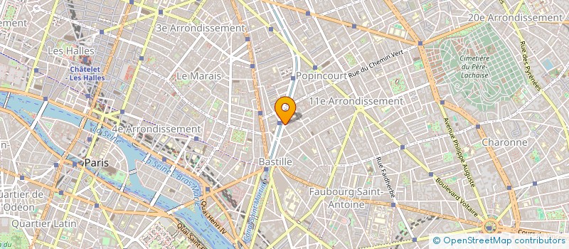 localisation de l'entreprise AGENCE LOCALE DE PRESSE & EDITIONS  PARIS