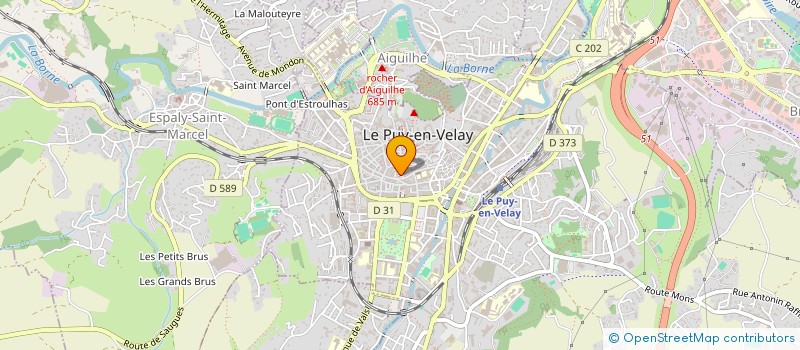 localisation de l'entreprise AGENCE LOCALE DE TOURISME DU PAYS EN VELAY à LE PUY-EN-VELAY