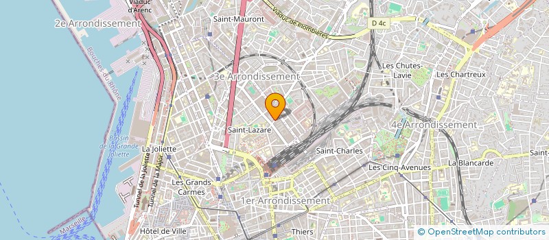 localisation de l'entreprise AGENCE LOCALE DEVELOPPEMENT SOLIDARITES à MARSEILLE