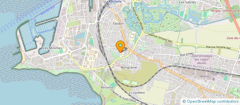 localisation de l'entreprise AGENCE LOCALE PREVENTION MEDIAT SOCIALE  LA ROCHELLE