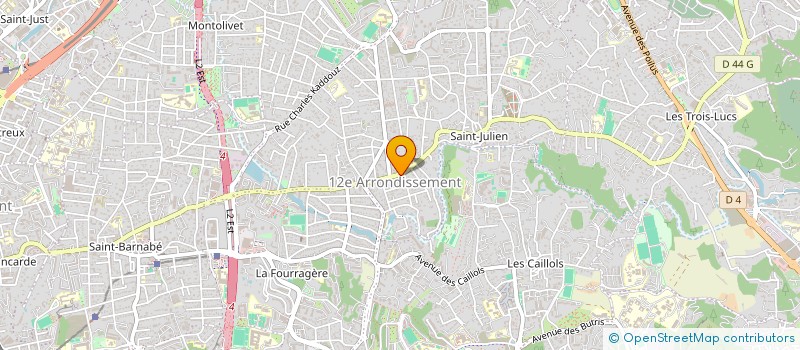 localisation de l'entreprise AGENCE LOHMANN à MARSEILLE