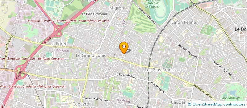 localisation de l'entreprise AGENCE LOISIR EN AQUITAINE à BORDEAUX