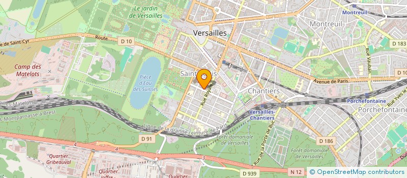 localisation de l'entreprise AGENCE LOUIS XIV à VERSAILLES