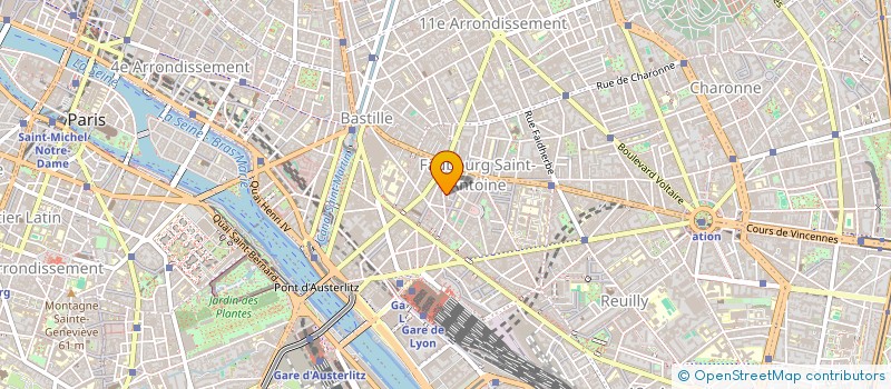 localisation de l'entreprise AGENCE LUCIE K.  PARIS