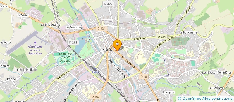 localisation de l'entreprise AGENCE LYNX à FLERS