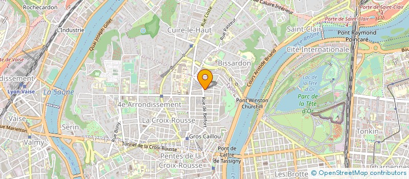 localisation de l'entreprise AGENCE MA BULLE à LYON