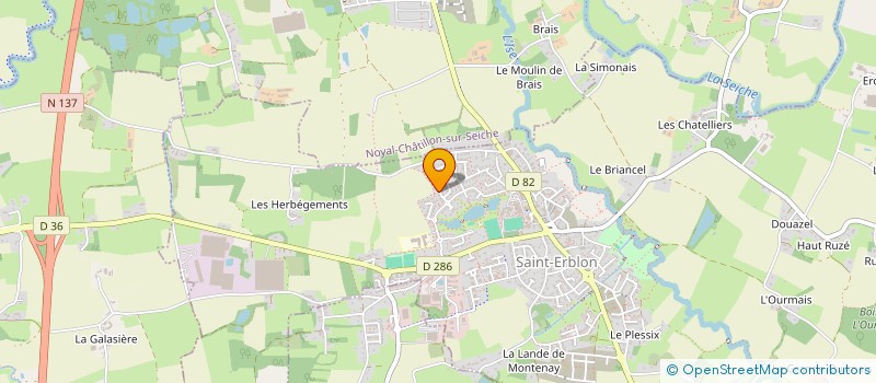 localisation de l'entreprise AGENCE MADI STREAM  SAINT-ERBLON