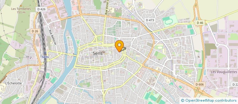 localisation de l'entreprise AGENCE MAG à SENS