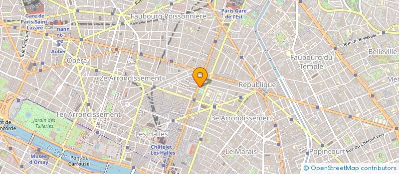 localisation de l'entreprise AGENCE MAILLE ETUDE REALISA PUBLICITAIRE à PARIS