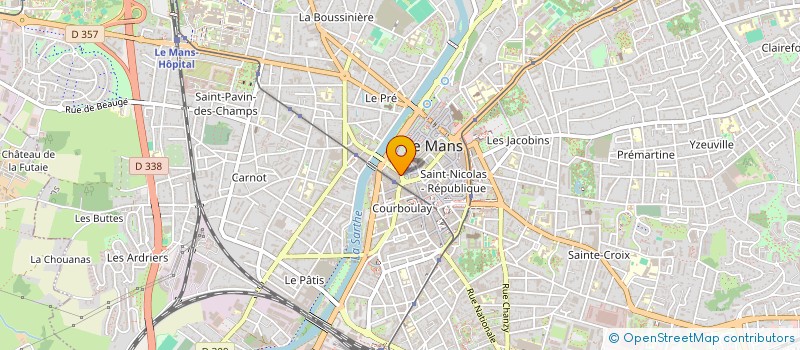 localisation de l'entreprise AGENCE MANCELLE DE CONTRUCTION TOUT CORPS D'ETAT à LE MANS