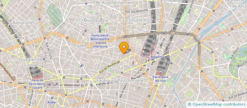 localisation de l'entreprise AGENCE MARILOU  PARIS