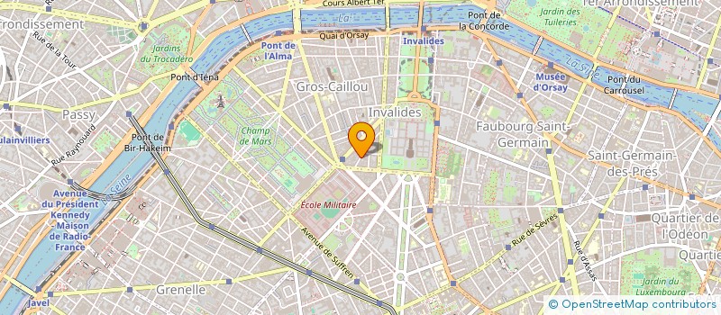 localisation de l'entreprise AGENCE MARITIME STYLMAR à PARIS