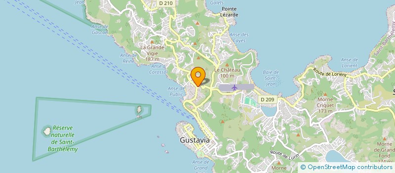 localisation de l'entreprise AGENCE MARITIME TRANSPORT MANUTENTION à SAINT BARTHELEMY